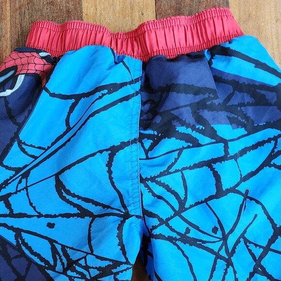 Marvel Spiderman Kids Swimsuit Trunks Size 4/5 - Picture 8 of 8